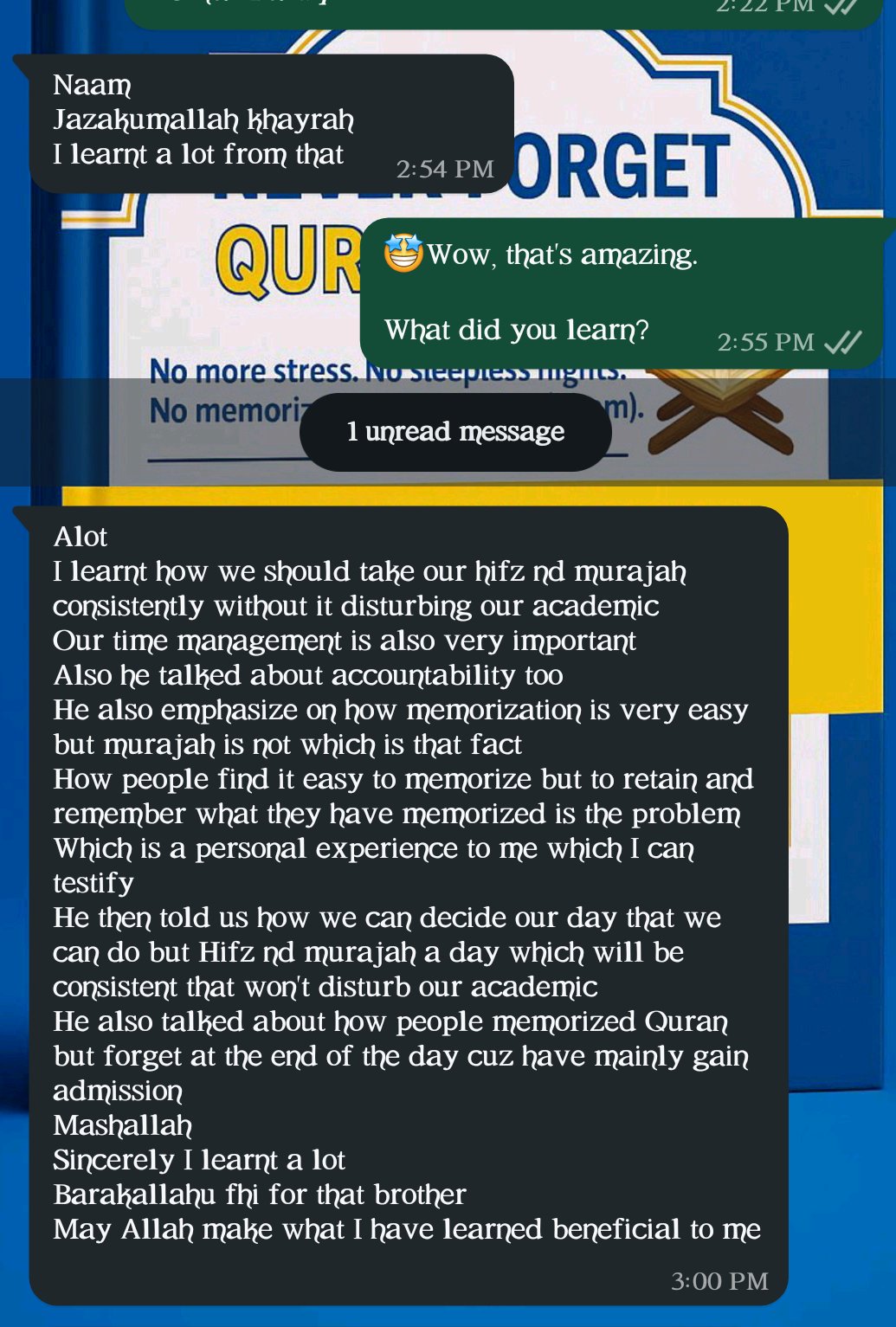 Student Testimonial